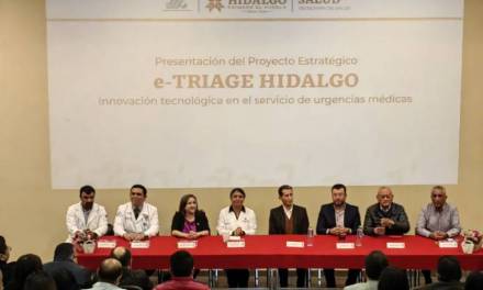 Llega e-Triage a Hidalgo para agilizar el servicio de urgencias médicas