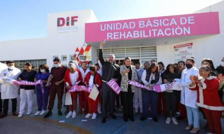Inaugura Sergio Baños nuevos servicios de salud en Unidad de Parque de Poblamiento
