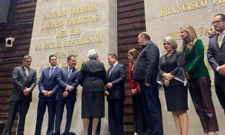 Inscriben nombre del General Felipe Ángeles en el Muro de Honor del Congreso de la Unión