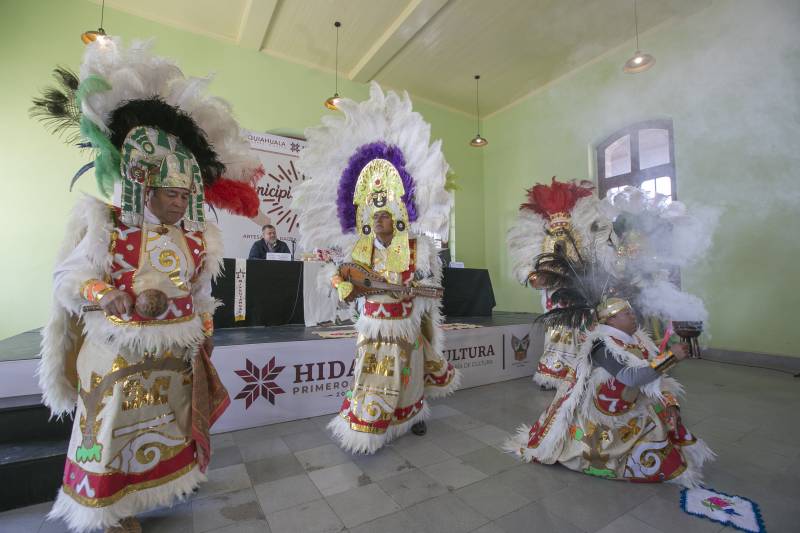 Mixquiahuala muestra su cultura en el Ferrocarril