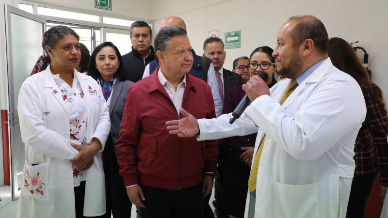 Inaugura Julio Menchaca Centro de Salud en Huitzila