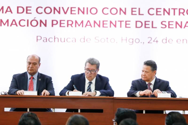 Funcionarios públicos de Hidalgo recibirán capacitación del Senado