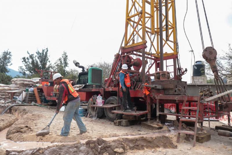Inicia construcción de pozo de agua en Alfayajucan