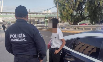 Policía de Pachuca localiza a 2 menores extraviados