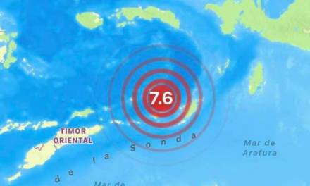 Sismo de magnitud 7.6 sacude Indonesia
