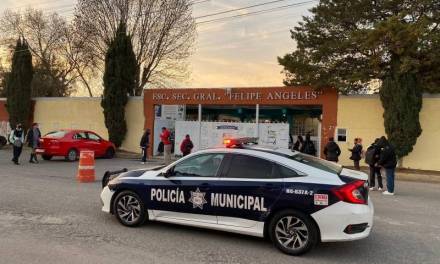 En Pachuca, policías mantienen operativos de seguridad