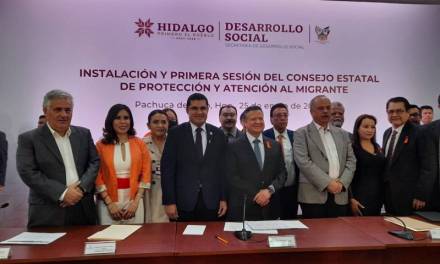 Instalan Consejo Estatal para la Protección y Atención al Migrante