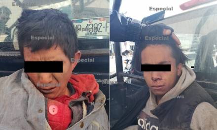 En Zapotlán de Juárez, retienen y golpean a ladrones