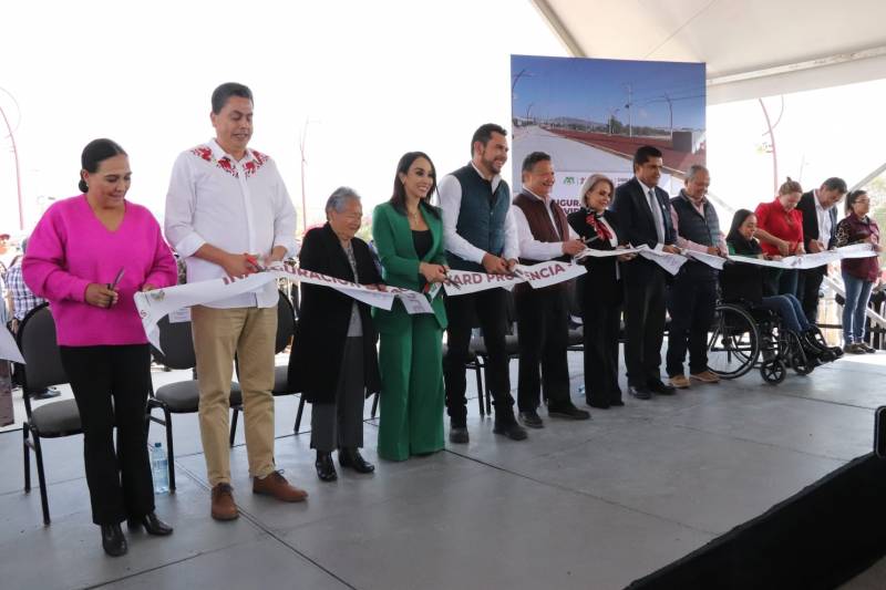 Inauguran bulevar La Providencia-Saucillo-San Fernando