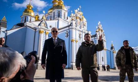 Joe Biden visita Ucrania a un año del inicio de la guerra