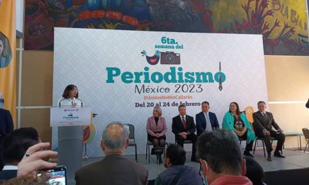 Inauguran 6ª Semana del Periodismo en Hidalgo