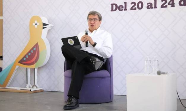 Monreal reitera sus aspiraciones para el 2024