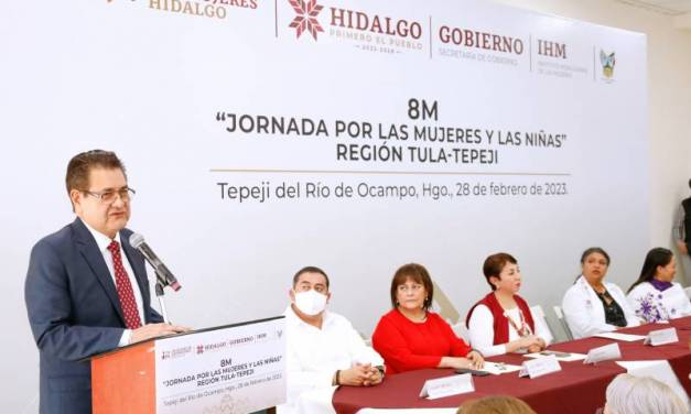 IHM y Segobh realizan jornada por las mujeres y niñas