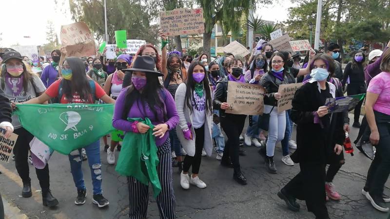 Organizaciones, asociaciones y colectivos feministas alistan marcha