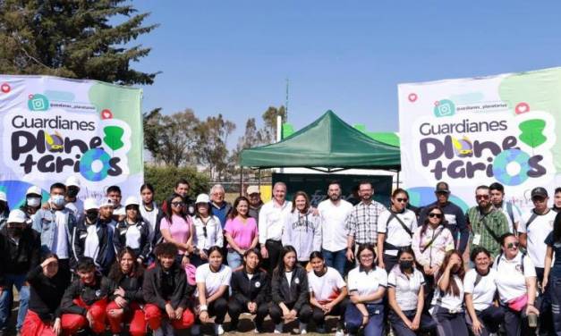 Guardianes Planetarios fortalecen el cuidado del medio ambiente en Pachuca