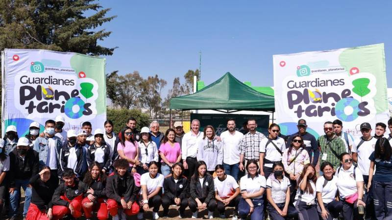 Guardianes Planetarios fortalecen el cuidado del medio ambiente en Pachuca
