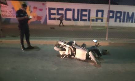 Un muerto y un herido tras choque en motocicleta en Huejutla