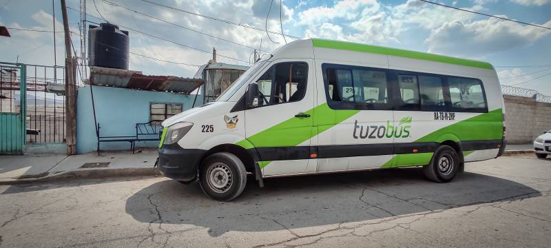 Integran nueva unidad a ruta alimentadora del Tuzobús