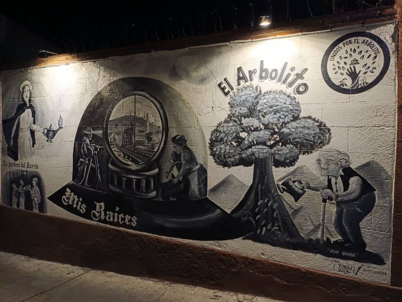 Historia, cultura y arte, destacaron en recorrido nocturno en El Arbolito