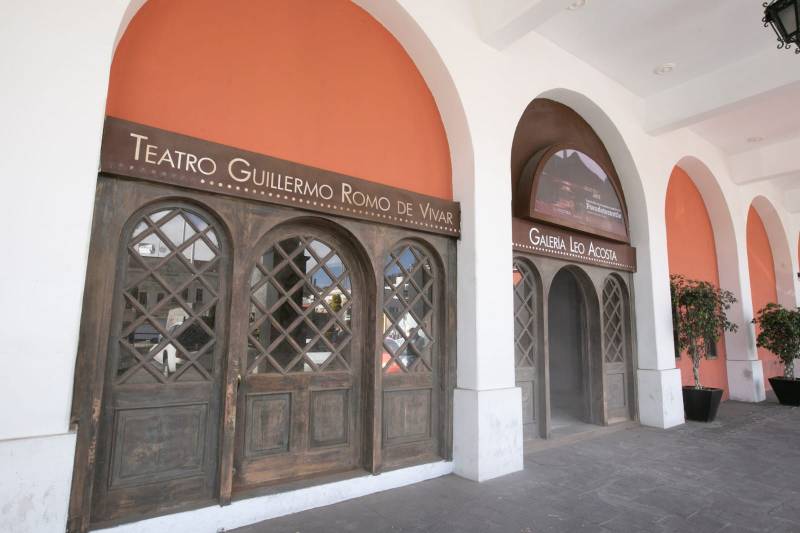 Hoy reabren el teatro Guillermo Romo de Vivar