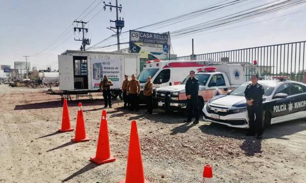 Refuerzan atención turística y seguridad en Pachuca