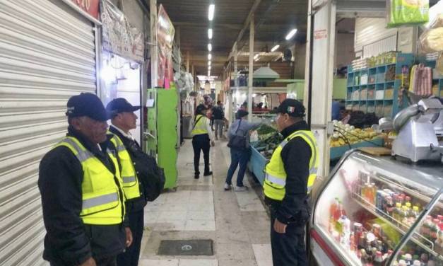 Aplican en Pachuca operativo Mercado Seguro