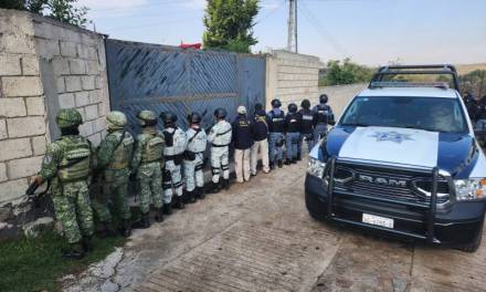 Catean propiedad en Xochitlán y detienen a 3 presuntos narcomenudistas