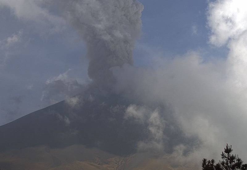 Ante actividad del Popocatépetl, monitorean 5 municipios hidalguenses