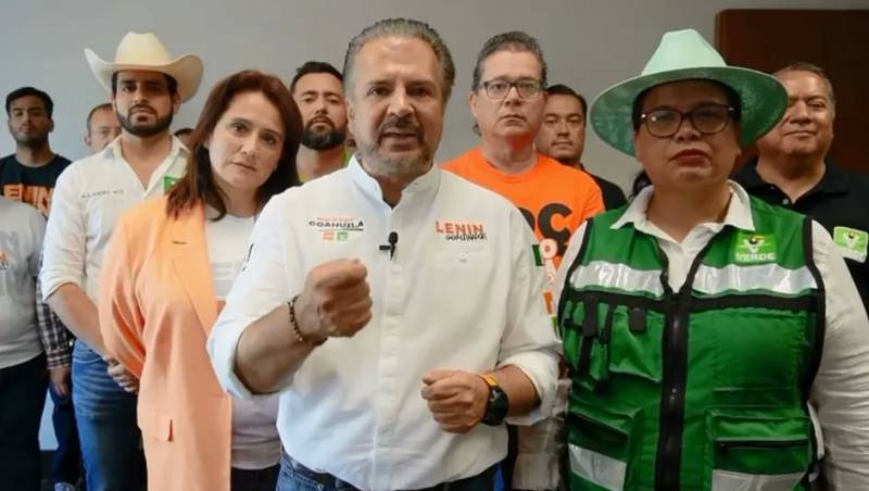 Partido Verde declina a favor de Guadiana; el candidato desconoce decisión