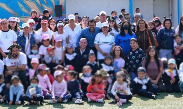 Sergio Baños promueve la sana convivencia en niños