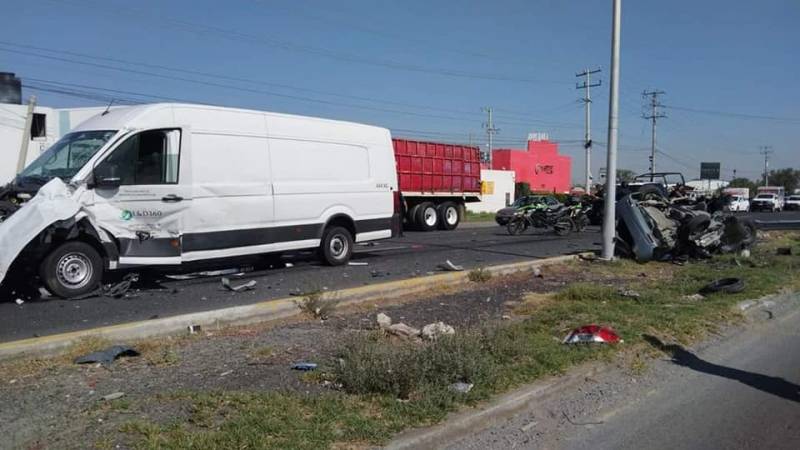 Mujer pierde la vida en accidente sobre la Pachuca-Ciudad Sahagún