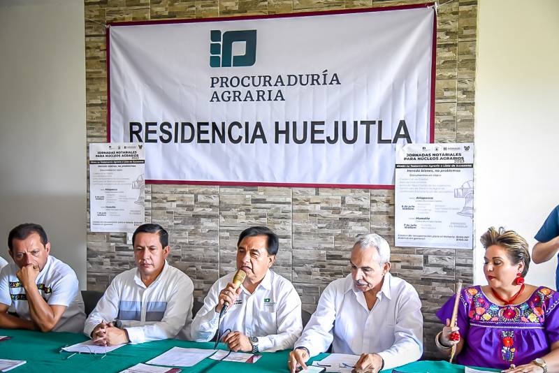 Llevan jornadas notariales a la Huasteca