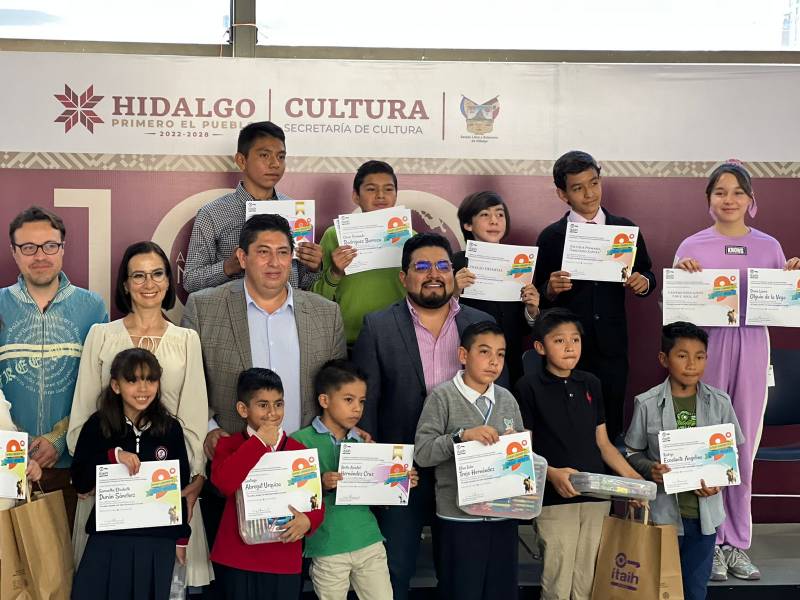 Itaih premia a 5 niños ganadores del noveno Concurso de Dibujo Infantil