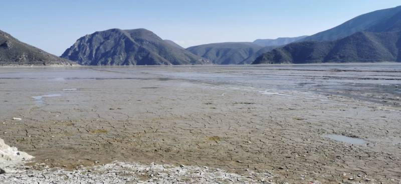 Crisis hídrica en Laguna de Metztitlán