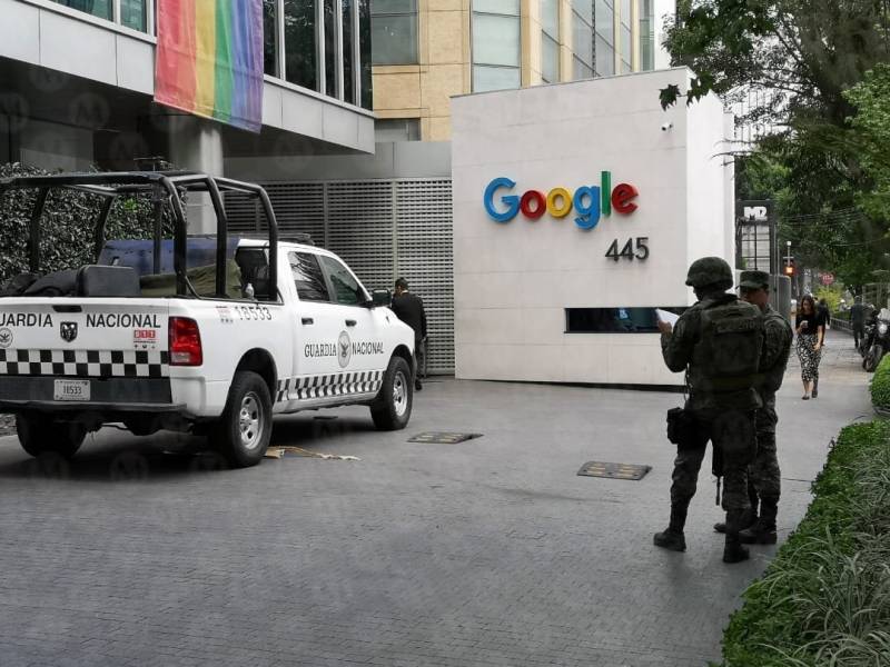 Desalojan Google México por posible explosivo