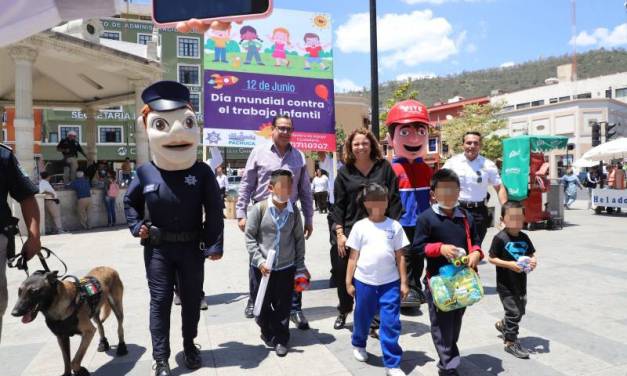 Conmemoran en Pachuca Día Mundial Contra el Trabajo Infantil