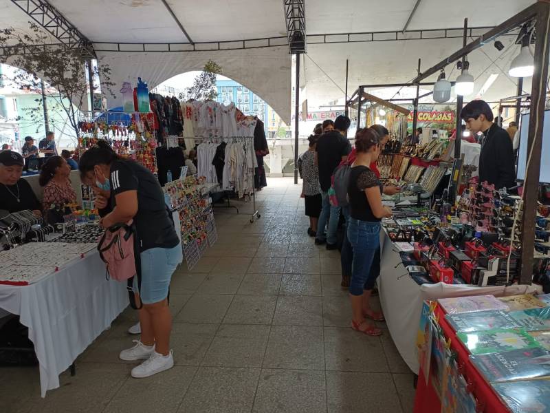 Realizan Expo Artesanal y Cultural “Apapacha a papá”