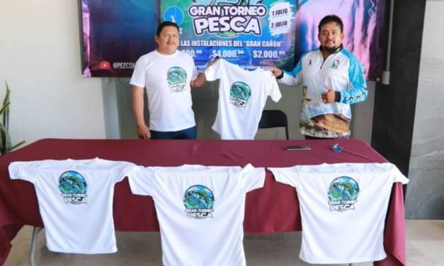 Alistan primer torneo de pesca en el Eco Alberto