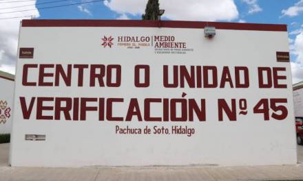 Desde mañana, verificación vehicular obligatoria en Hidalgo