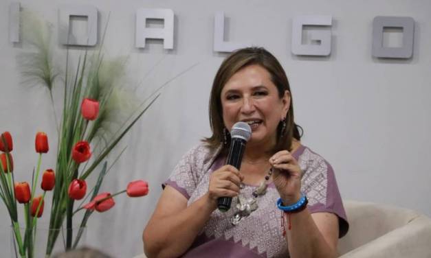 En su visita, Xóchitl Gálvez toca varios puntos de la capital