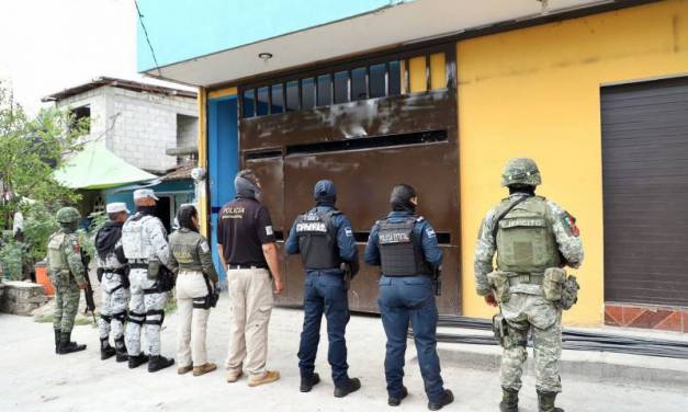 Desarticulan cinco almacenes de drogas en la huasteca hidalguense