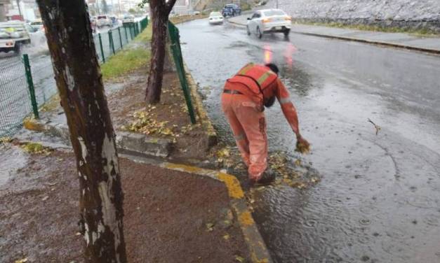 Mantiene PC estatal vigilancia por lluvias en la zona metropolitana