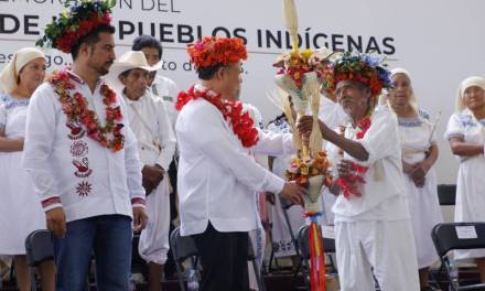 Reconocen a Menchaca como máximo embajador de los pueblos indígenas