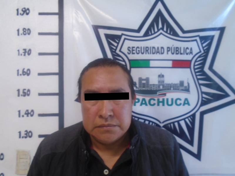 Arrestan a hombre en Pachuca por presuntos delitos sexuales