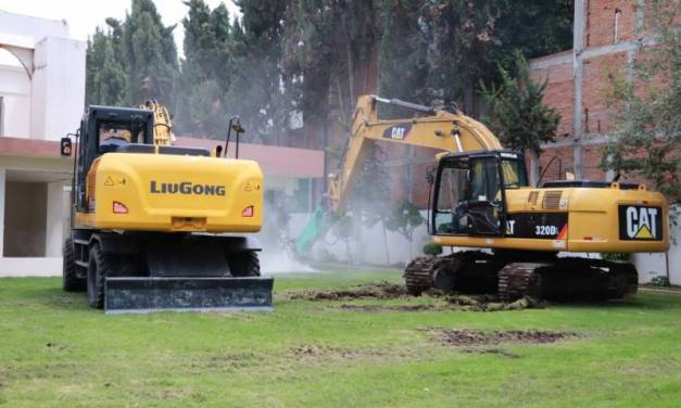 Inician demolición de la Casa de los gobernadores