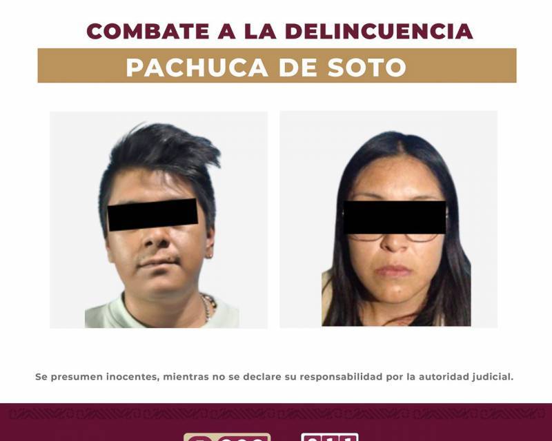 Desmantelan presunto centro de distribuidor de drogas en Pachuca; hay dos detenidos