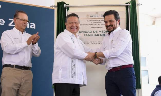 Inauguran Unidad de Medicina Familiar No. 37, en Tlaxcoapan
