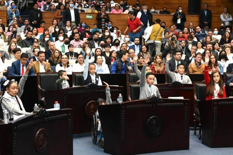 Presentan convocatoria para Parlamento Infantil Hidalgo 2023