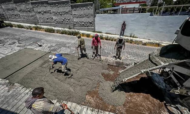 Caasim realiza bacheo en la zona metropolitana