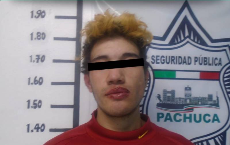 Policía arresta a hombre señalado de cometer un presunto robo en Pachuca